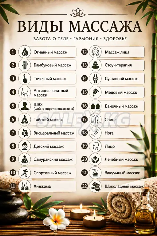 Массаж - любой вид массажа!